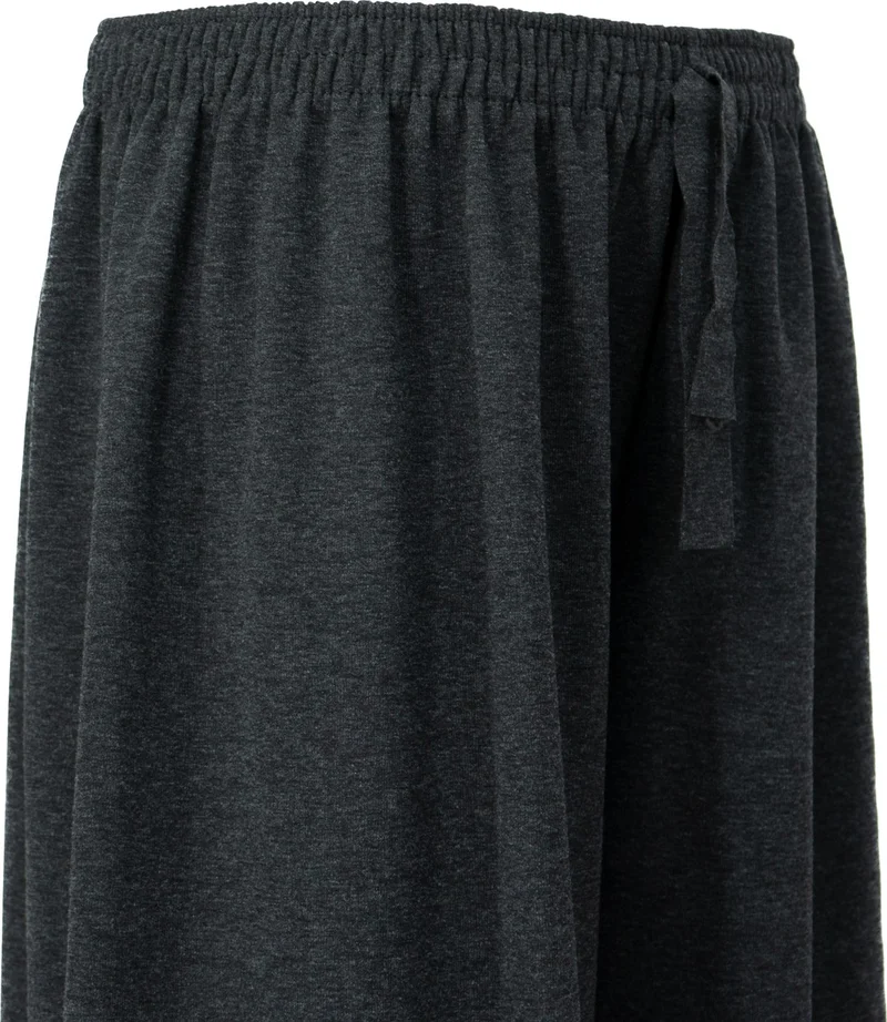 Oppland Women's Winter Trousers Ecrin Fabric Elastic Waist Jumbo King Size Comfortable Cut Full Pattern