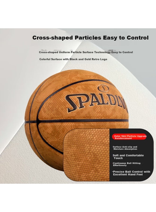 سبالدينج Spalding Spalding Pilot 06 امتصاص الرطوبة داخلية/خارجية مقاس 7 كرة سلة 77-739y - Image 5