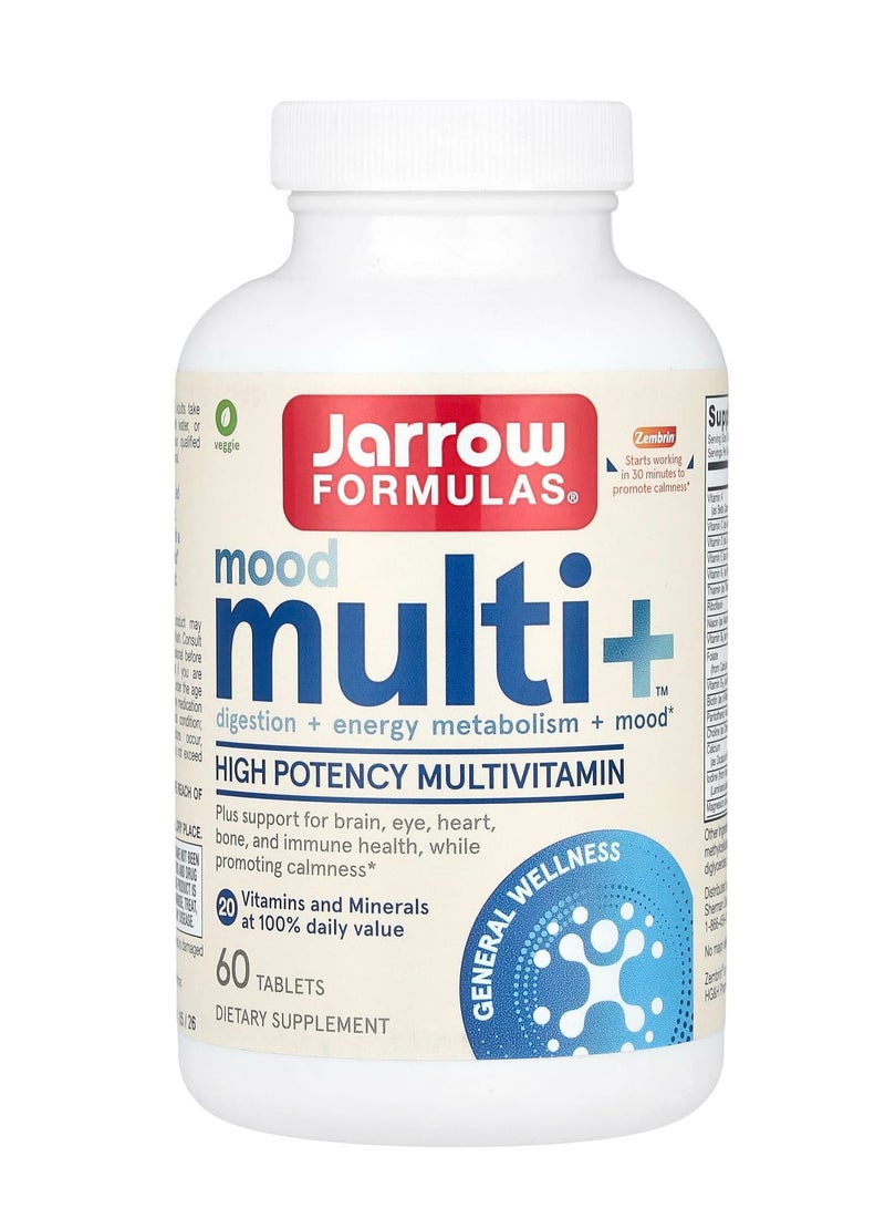 jarrow formulas Mood Multi+™, 60 Tablets