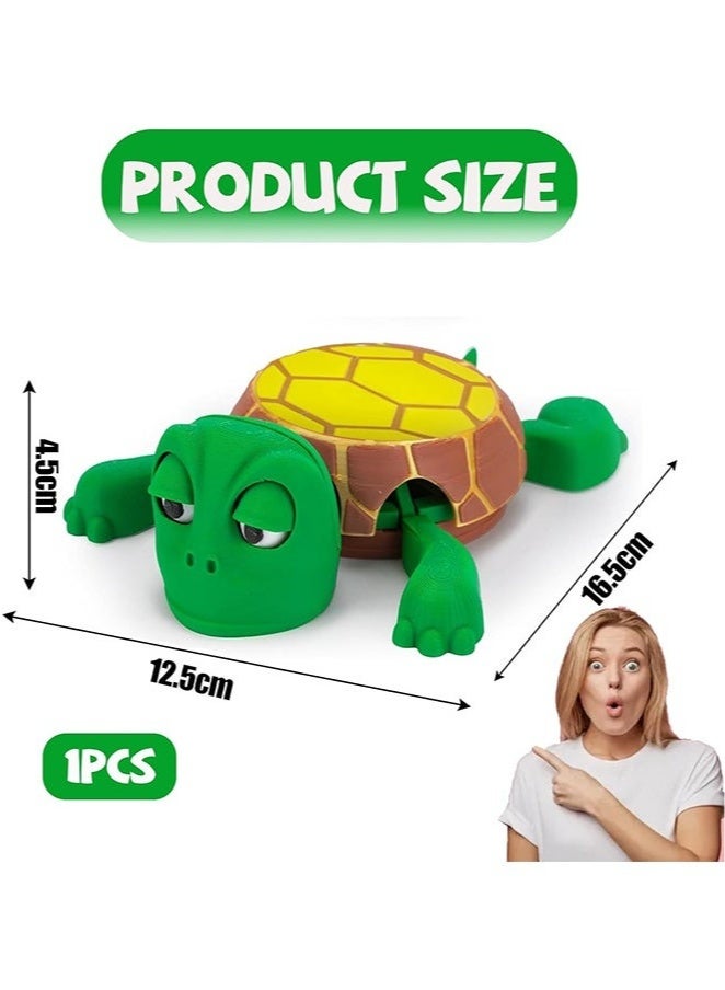 Turtle Coaster Funny Turtle Cup Holder with Surprise Expression - Plastic Drink Pads Expressive Eyes and Raised Limbs for Home Bar Office  - Image 4