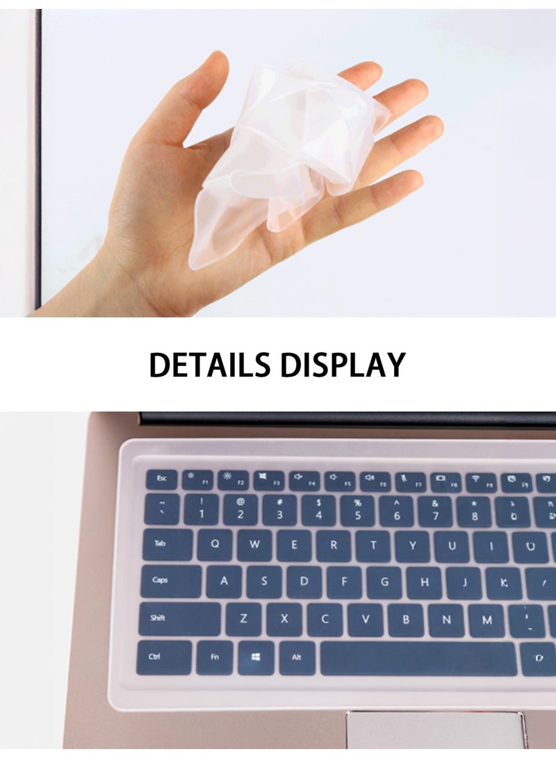 OasisLink Laptop keyboard case for 15-17 inch laptops, waterproof, dustproof, and stain-resistant (transparent) - Image 4