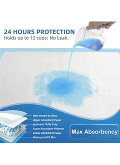 Disposable Changing Pads Baby Disposable Underpads Waterproof Diaper Changing Pad Baby Disposable Underpad Incontinence Changing Pad Baby Diapers Newborn Pads Soft Breathable Waterproof Leak Proof Quick Absorb - pzsku/ZA3027D2725EE75C07253Z/45/1741242558/89c09ead-0fa9-4965-9a93-e11910903b07