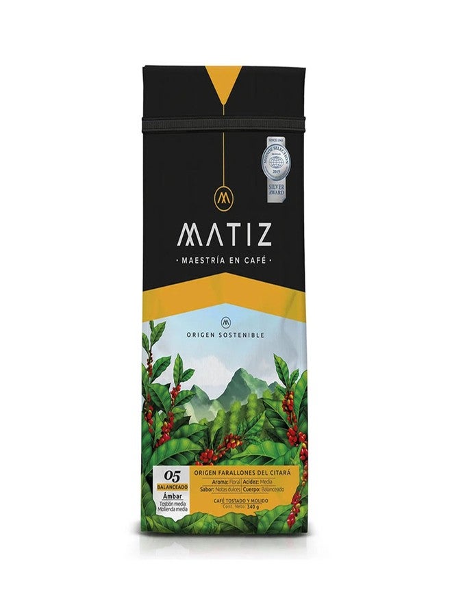 Matiz Ambar Ground Coffee 12 oz- 340g - Image 3