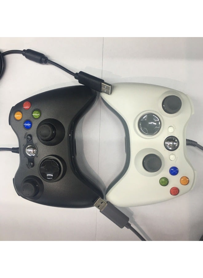 نيوترل مقبض Xbox360 للكمبيوتر، مقبض سلكي للكمبيوتر، مقبض ثنائي الاهتزاز سلكي للكمبيوتر - Image 3