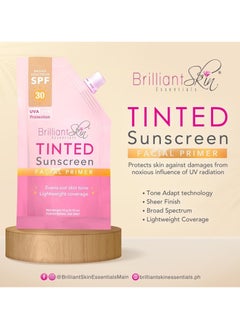 Brilliant Skin Essentials Tinted Sunscreen Gel - Cream Facial Primer, Spf30 - (20g)  - Image 4
