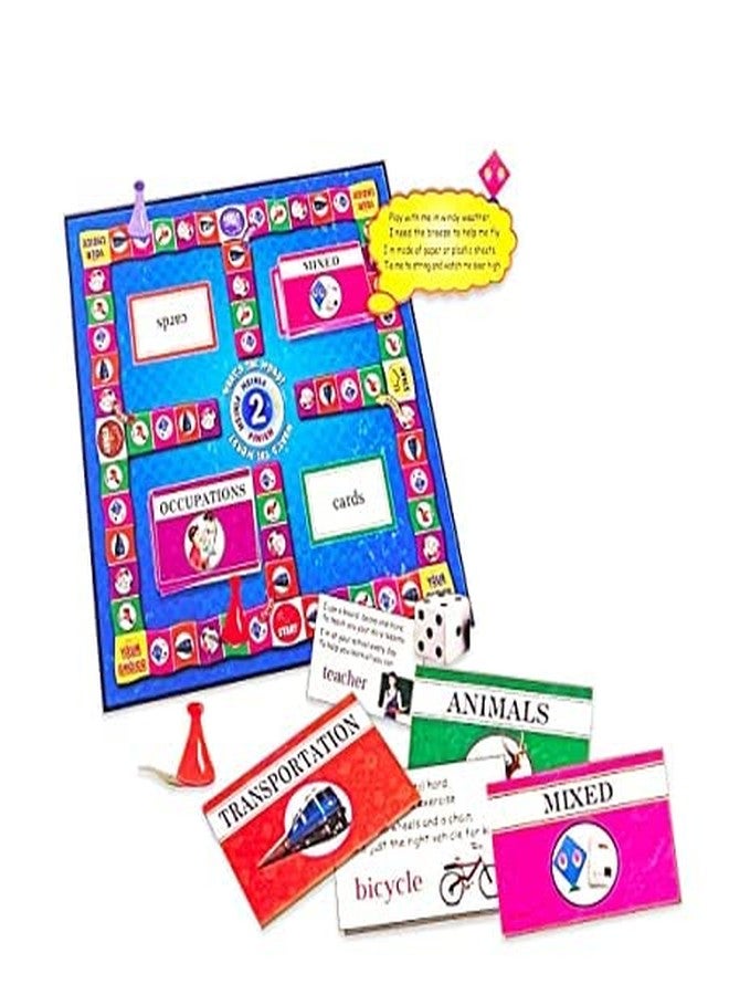 Creative's What's The Word Part - 2 | Educational Vocabulary Learning & Family Board Game | Learning New Words | General Knowledge | Gift Pack for 6 & Up Kids - Image 2