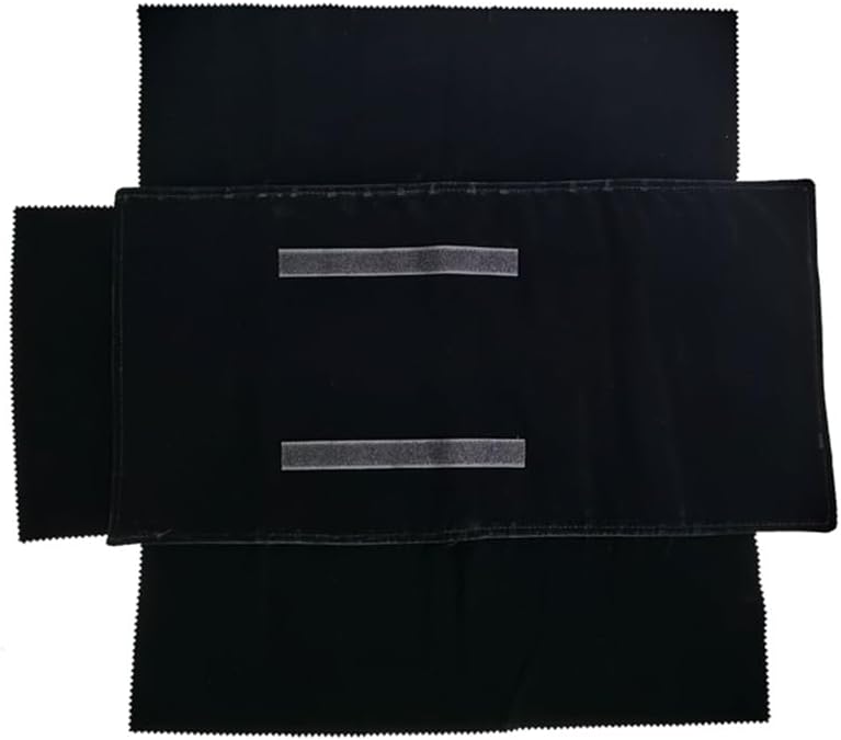 SCIKHEFT Portable Jewelry Roll for Necklaces and Bracelets - 16 Chain Holder (Black) - Image 5