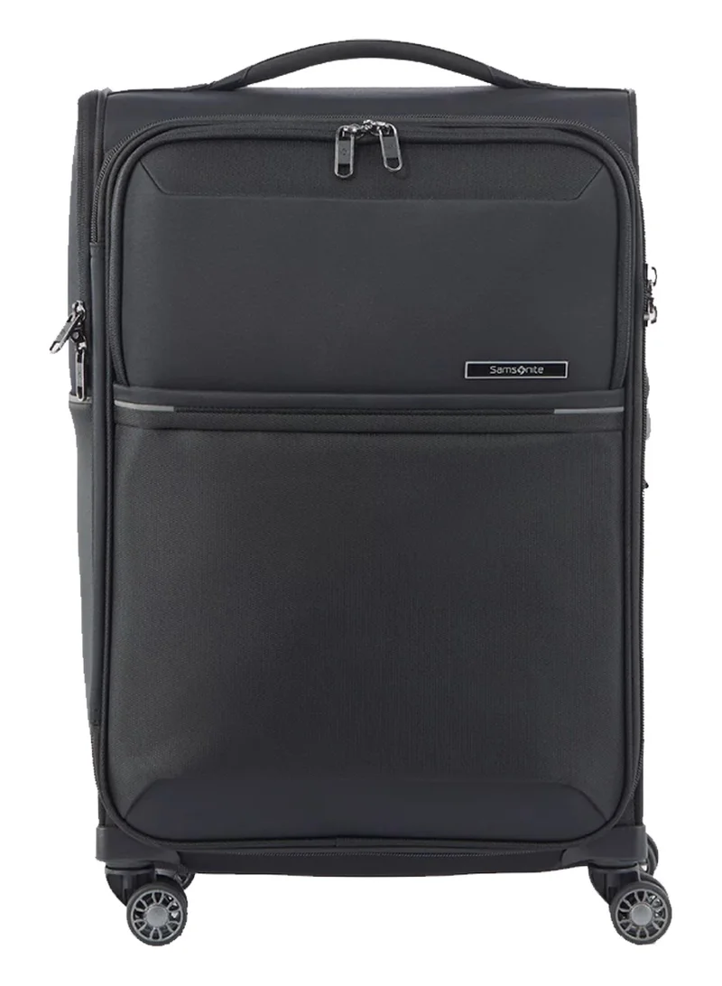 Samsonite 55 73H Spinner 55 cm - Black - 10 Years Global Warranty  | Best Price UAE