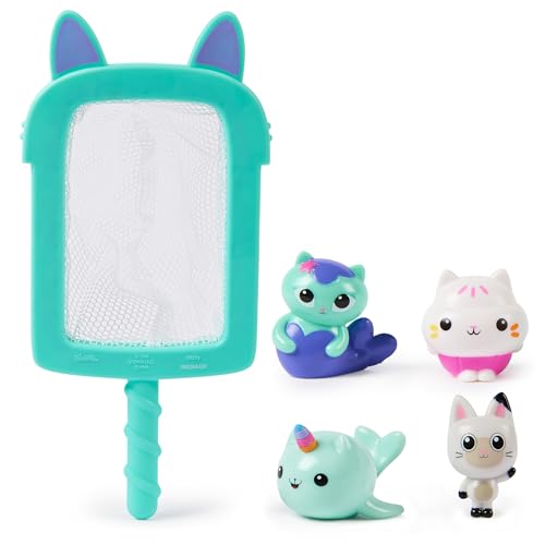 Swimways Gabbys Dollhouse Dive n Catch Game Swimming Pool Accessories Kids Pool Toys Pool Party Supplies Water Toys for Kids Aged 5 Up - Image 1