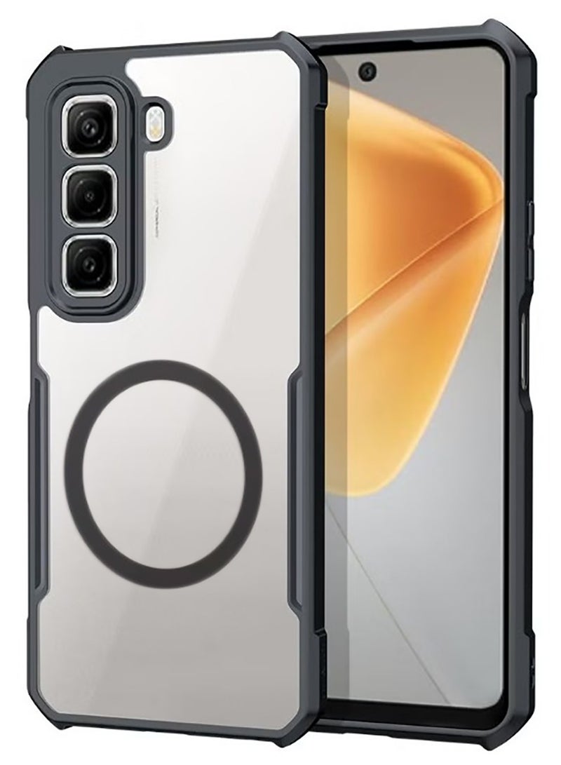 Protective Case Cover for infinix Hot 50 High Quality,Bumper Back Case Supports magnetic charging - Image 1