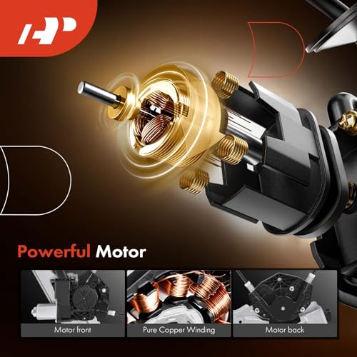 A-Premium Electric Power Window Regulator with Motor Compatible with Chevrolet Colorado & GMC Canyon, 2015-2020, Pickup, Front Left Driver Side - Image 4