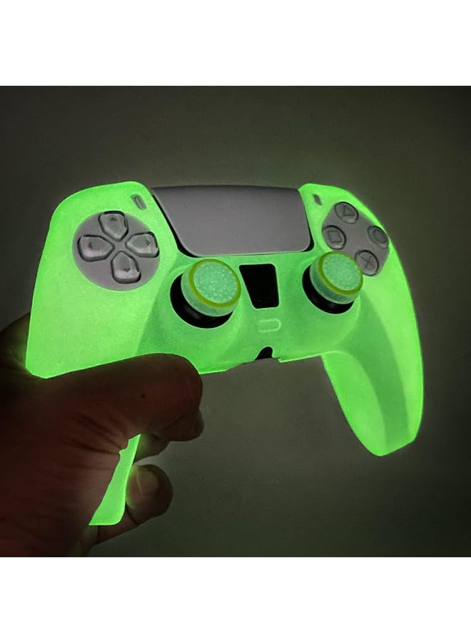 Ps5 Glowing In The Dark Anti Slip Dustproof Silicone Controller Skin Protector Case Cover Handle Sleeve For Playstation - Image 2