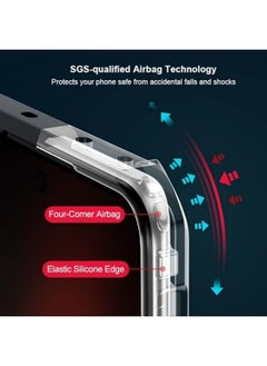 Generic Compatible with Redmi 13C 5G Case Shockproof Fashion Clear Bumper Dustproof Antidrop Cover  - Image 4