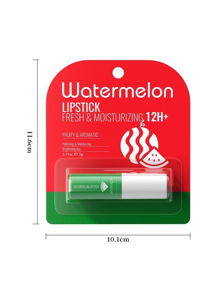 Kormesic 2pcs Watermelon Fresh Lip Balm 3g - Refreshing & Moisturizing - Image 2