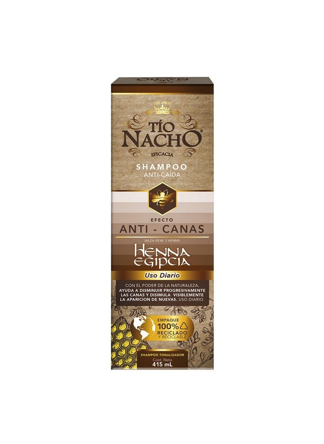 Tio Nacho Tío Nacho Efecto Anticanas Shampoo Anticaída Con Henna Egipcia  - Image 1