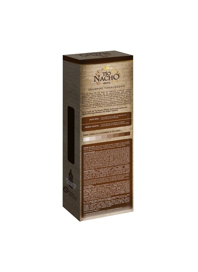 Tio Nacho Tío Nacho Efecto Anticanas Shampoo Anticaída Con Henna Egipcia  - Image 5