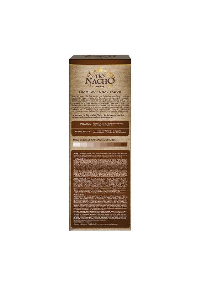 Tio Nacho Tío Nacho Efecto Anticanas Shampoo Anticaída Con Henna Egipcia  - Image 3