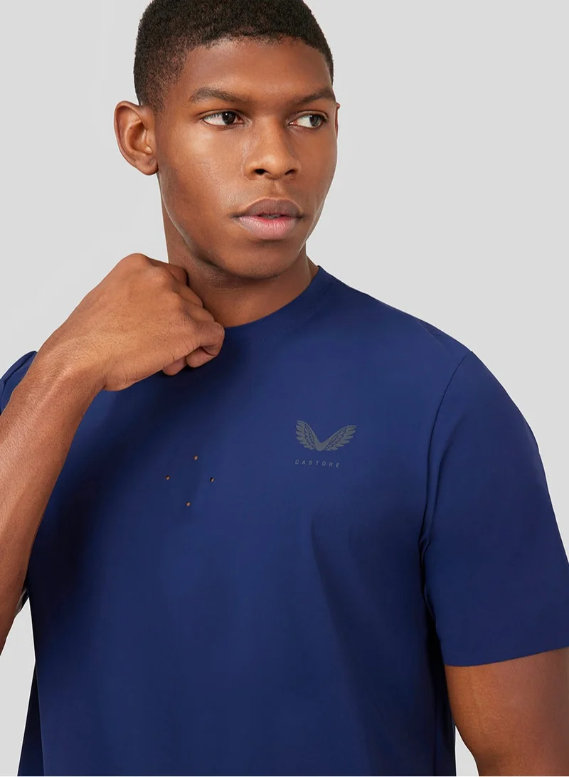 CASTORE Navy Metatek Training Tee