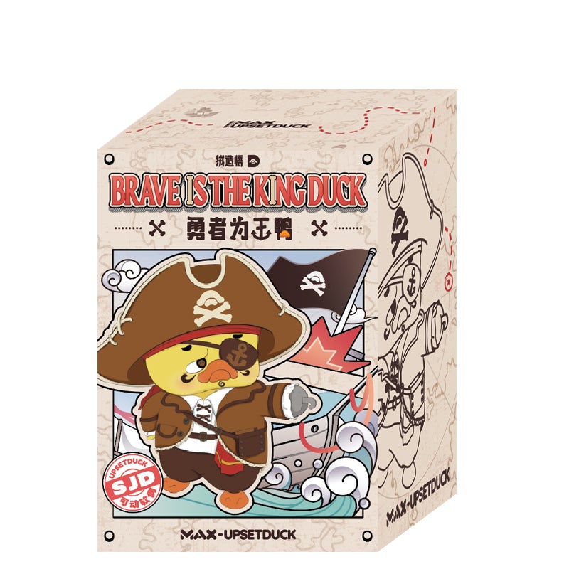 UPSET DUCK Max Upsetduck Brave Is The King Duck SJD Plush Toy Assorted - Image 1