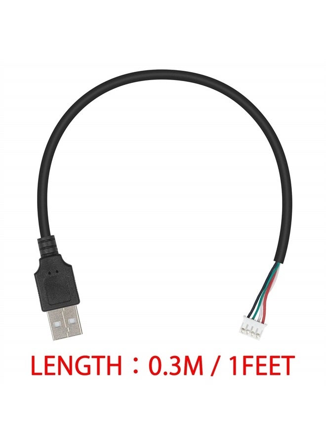 Duttek USB to PH2.0 Cable, PH2.0 Female to USB 2.0 Male to 4 pin Data Cable 30cm/12 Inch - Image 2