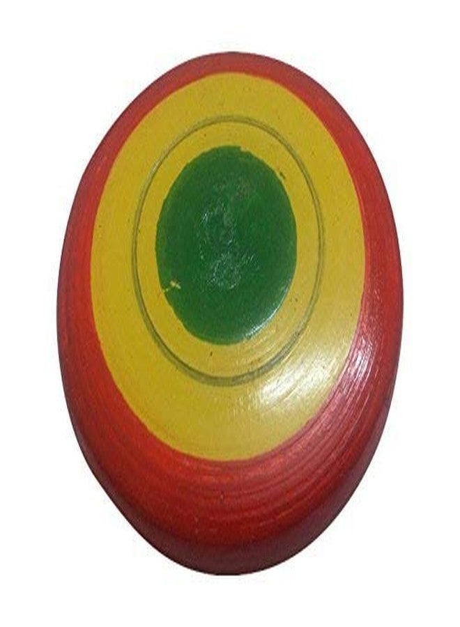 Neotea Wooden Handmade Wooden Kids chapati Maker Chakla Belan | Child-Sized Kitchen Utensils for Pretend Cooking - Mini Chakla Belan Toy, Non-Toxic Pack of 1 (Color May Vary ) - Image 3