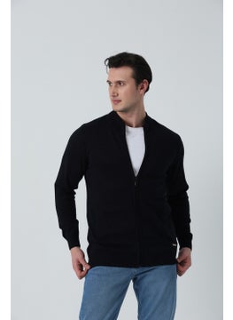 Men's Half Turtleneck Full Length Zipper Side Fleece Pocket Basic Knitwear Cardigan Navy Blue - pzsku/ZA303385A86D7F9A317ADZ/45/_/1740652555/7cd06b4a-2cb6-42ba-a1e9-62bed6a73fc5