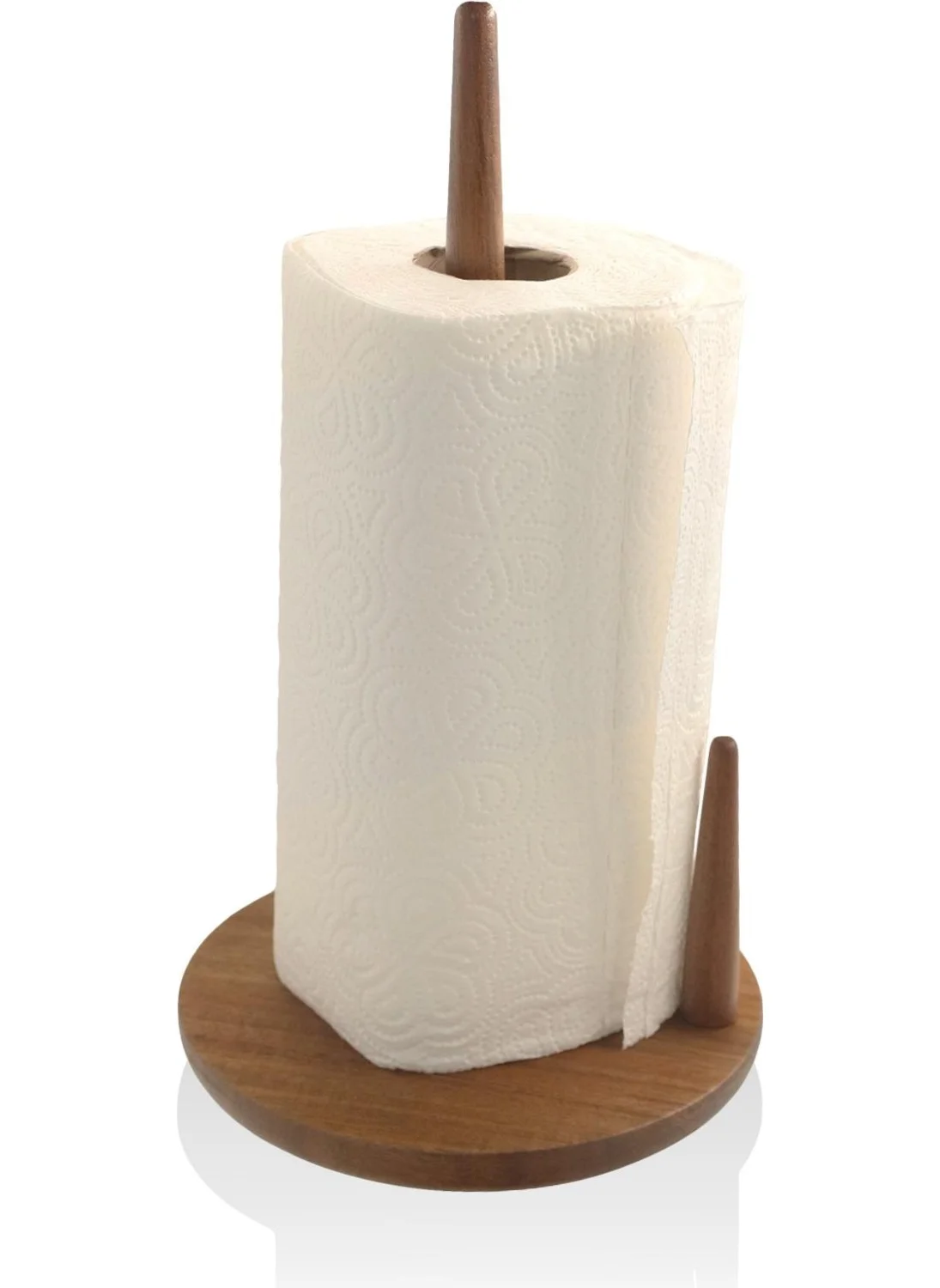 The Mia Natura Acacia Paper Towel Holder 18 x 32 cm