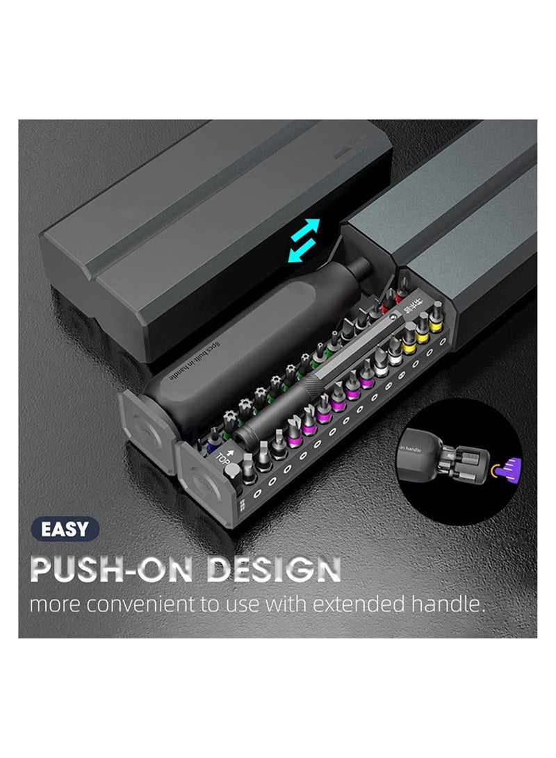 40 in 1 Precision Screwdriver Set Magnetic Slotted Hex Phillips Bit Set - Image 4
