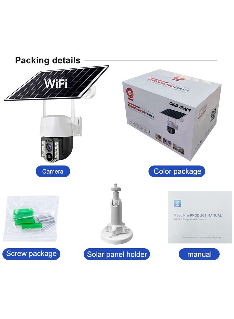 GEEK SPACE SOLAR POWERED WI-FI + ECO FRIENDLY WIRELESS SECURITY CAMARA - Image 5