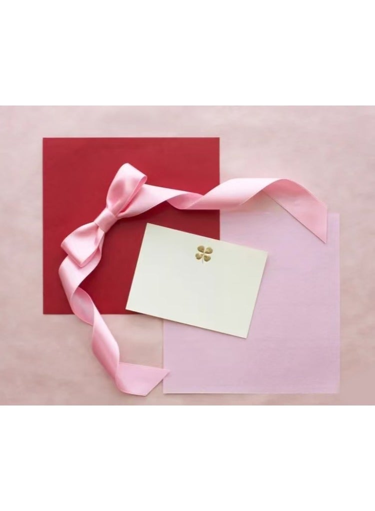 PAPERSAY 10pcs Rainbow Satin Ribbon, 1cmx4.5m (3/8" x 5 Yards )Each- Perfect for Gift Wrapping, Birthday & Wedding Decorations, Invitations & Crafts - Image 3