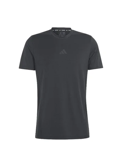 Adidas D4T Tee Black Training T-Shirts For Men XS