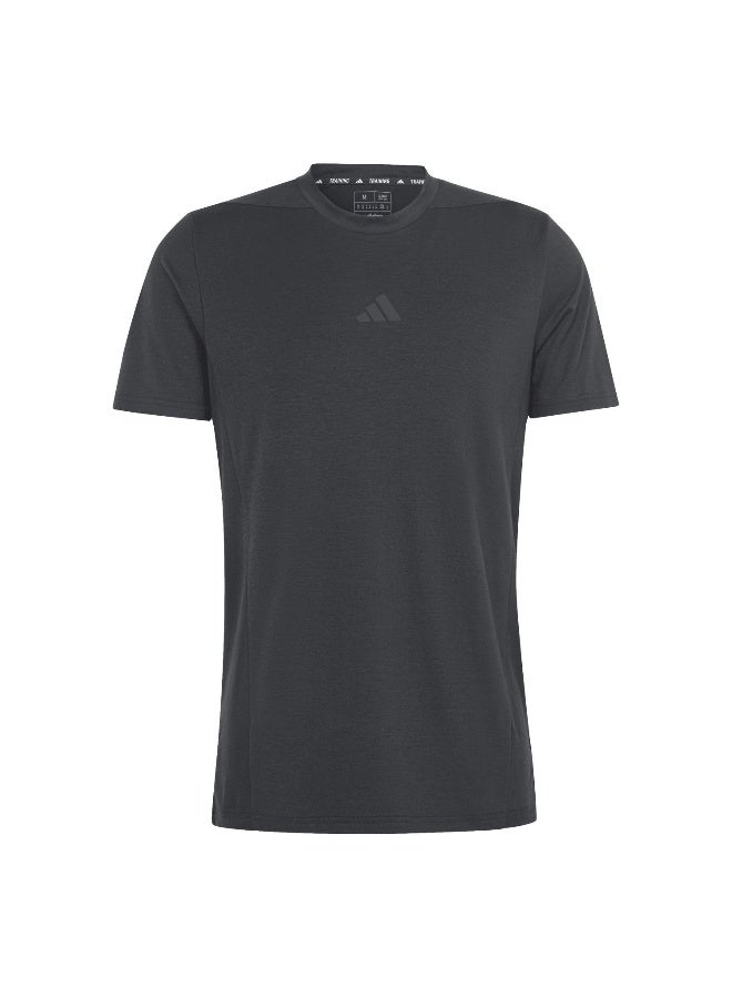 Adidas D4T Tee Black Training T-Shirts For Men XS - Image 1