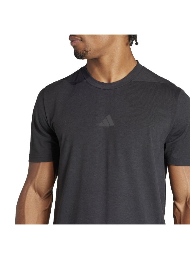 Adidas D4T Tee Black Training T-Shirts For Men XS - Image 5