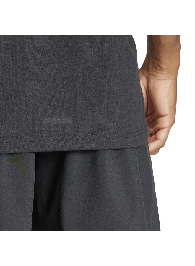 Adidas D4T Tee Black Training T-Shirts For Men XS