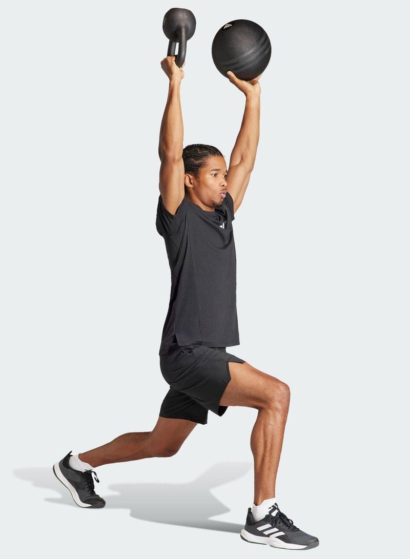 Adidas D4T Workout T-Shirt - Image 5