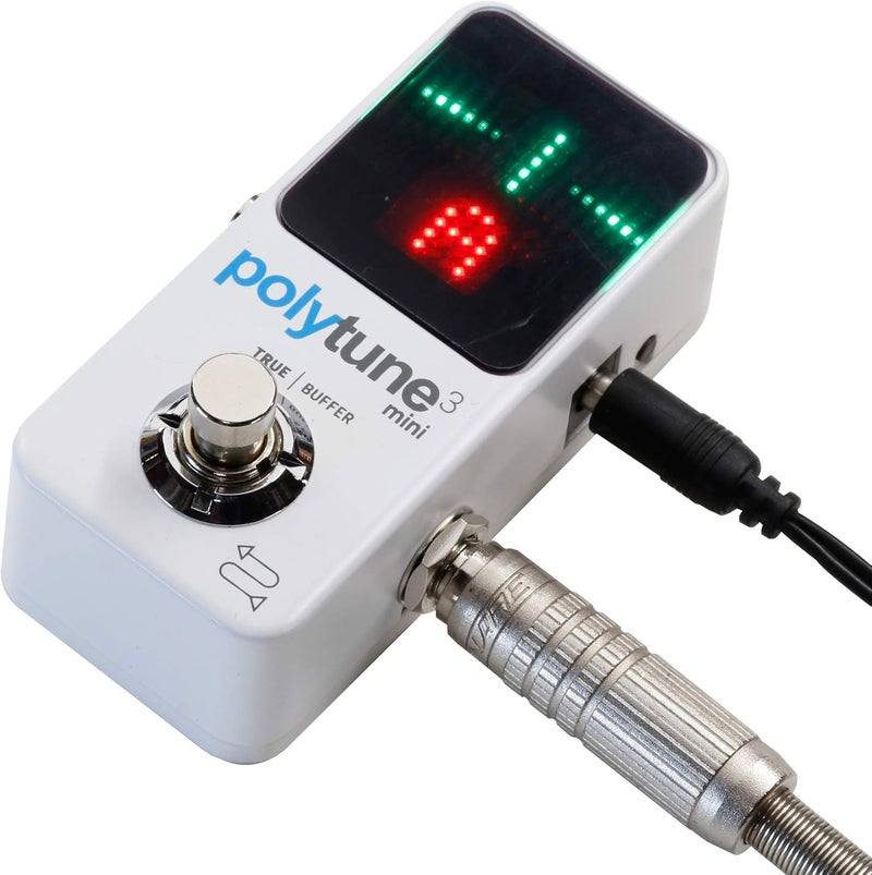 تي سي إليكترونيكس موالف TC Electronic POLYTUNE 3 MINI متعدد الأصوات الصغير مع أوضاع ضبط متعددة ومخزن مؤقت مدمج من نوع BONAFIDE - Image 4