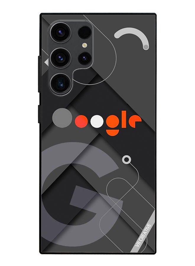 VR CREATIVE غطاء حماية لجهاز سامسونج جالكسي S23 ألترا 5G بتصميم جوجل متعدد الألوان - Image 1