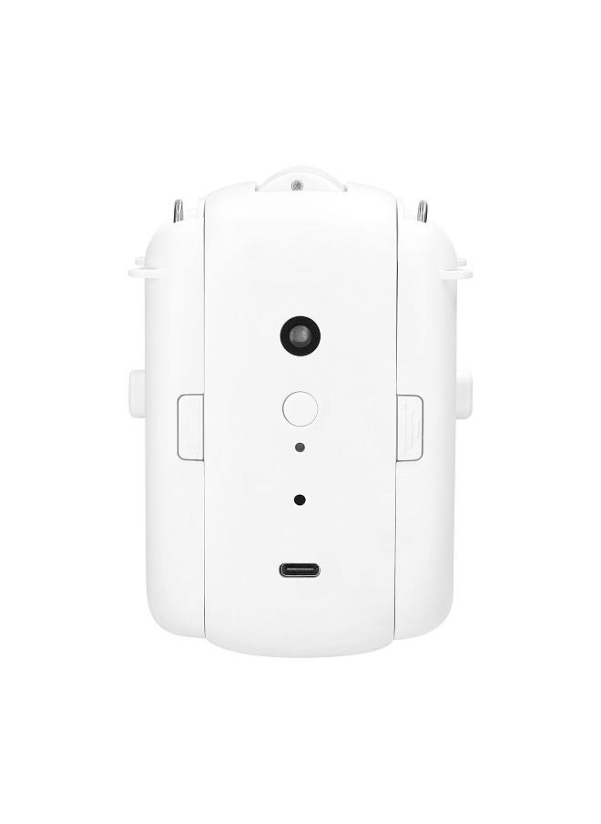 1pc Tuya WiFi Electric Curtain Motor Voice Control Curtain Robot Opener with Gateway Support APP Control Timer Setup Compatible with Alexa Google Home for T-Rail/U-Rail