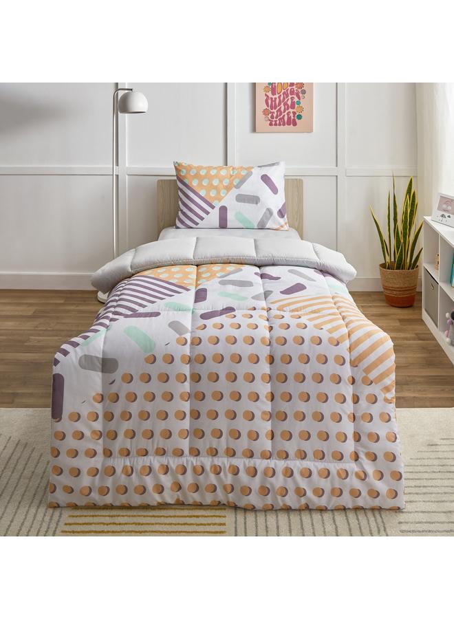 Home Box Playland Whimsical Kapas 2-Piece Cotton Single Comforter Set - 135x220 cm  - Image 2