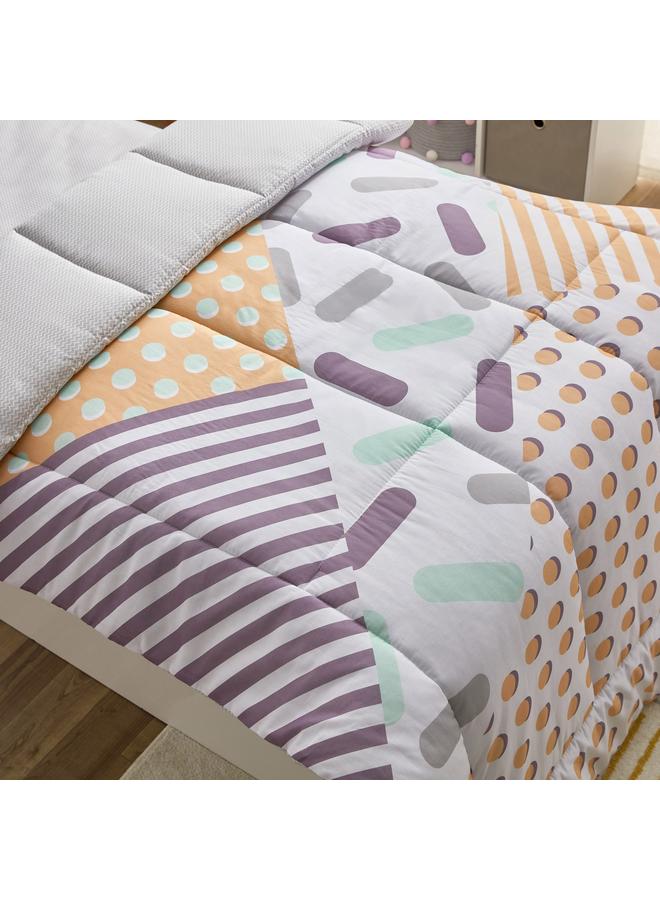 Home Box Playland Whimsical Kapas 2-Piece Cotton Single Comforter Set - 135x220 cm  - Image 4