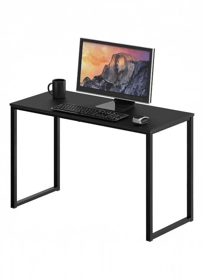 وودكس مكتب كمبيوتر بسيط 80×40 سم بإطار معدني – أسود  - Image 2