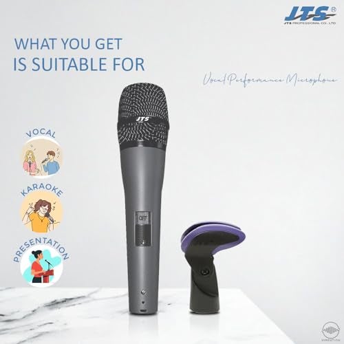 JTS TK-280 Cardioid Dynamic Microphone Without Cable. - Image 5