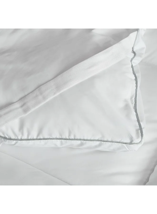 Home Box MicroFresh 300TC Soft Microfiber Single Mattress Topper 200 x 6 x 90 cm