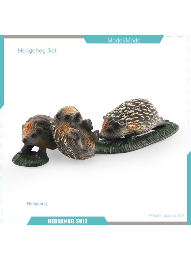 NIBEMINENT Realistic Forest Mammal Hedgehog Model