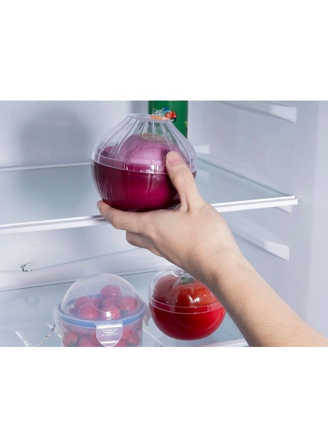 Ortarco Onion Keeper Onion Saver Onion Storage Containers Reusable Onion Holder Organizer - Image 5