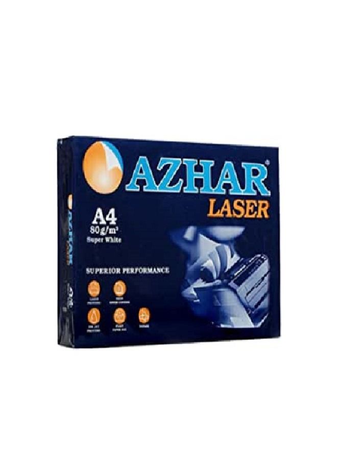 AZHAR A ream of A4 photocopy and printing paper 80 gm