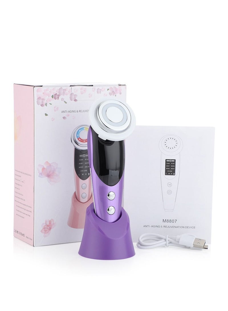 7 in 1 Face Lift Devices Skin Rejuvenation Facial Massager Light Therapy Anti Aging Wrinkle Beauty Apparatus - Image 1