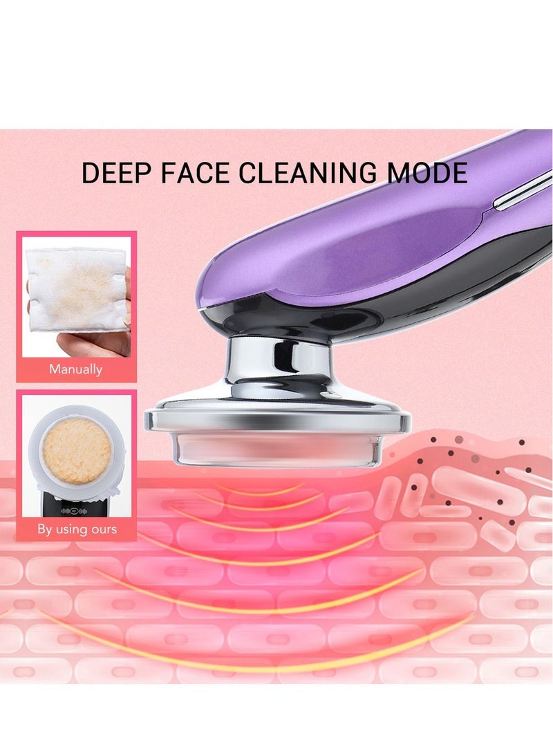 7 in 1 Face Lift Devices Skin Rejuvenation Facial Massager Light Therapy Anti Aging Wrinkle Beauty Apparatus - Image 3