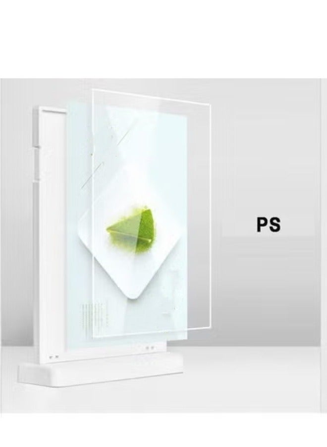 Eckek Eckek ABS Plastic Sign Holder，Menu Displays T Shape Sign Stand  - Image 3