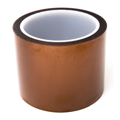 Bertech High-Temperature Polyimide Masking Tape, 1 Mil Thick, 3 Inch x 36 Yards - UL Recognized - Image 5